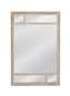 Bassett White Wash Loudon Wall Mirror