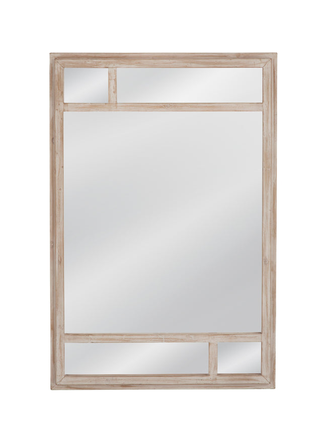 Bassett White Wash Loudon Wall Mirror