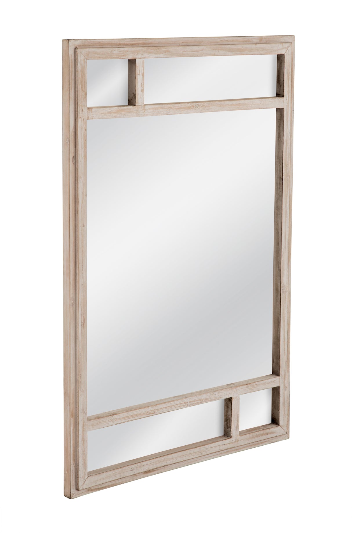 Bassett White Wash Loudon Wall Mirror