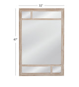 Bassett White Wash Loudon Wall Mirror