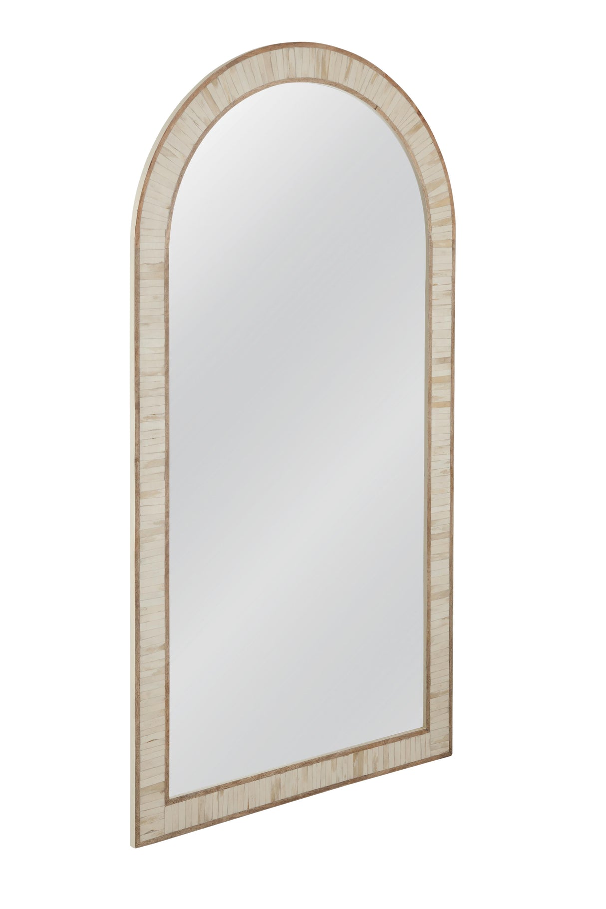 Bassett Cream Halsey Floor Mirror