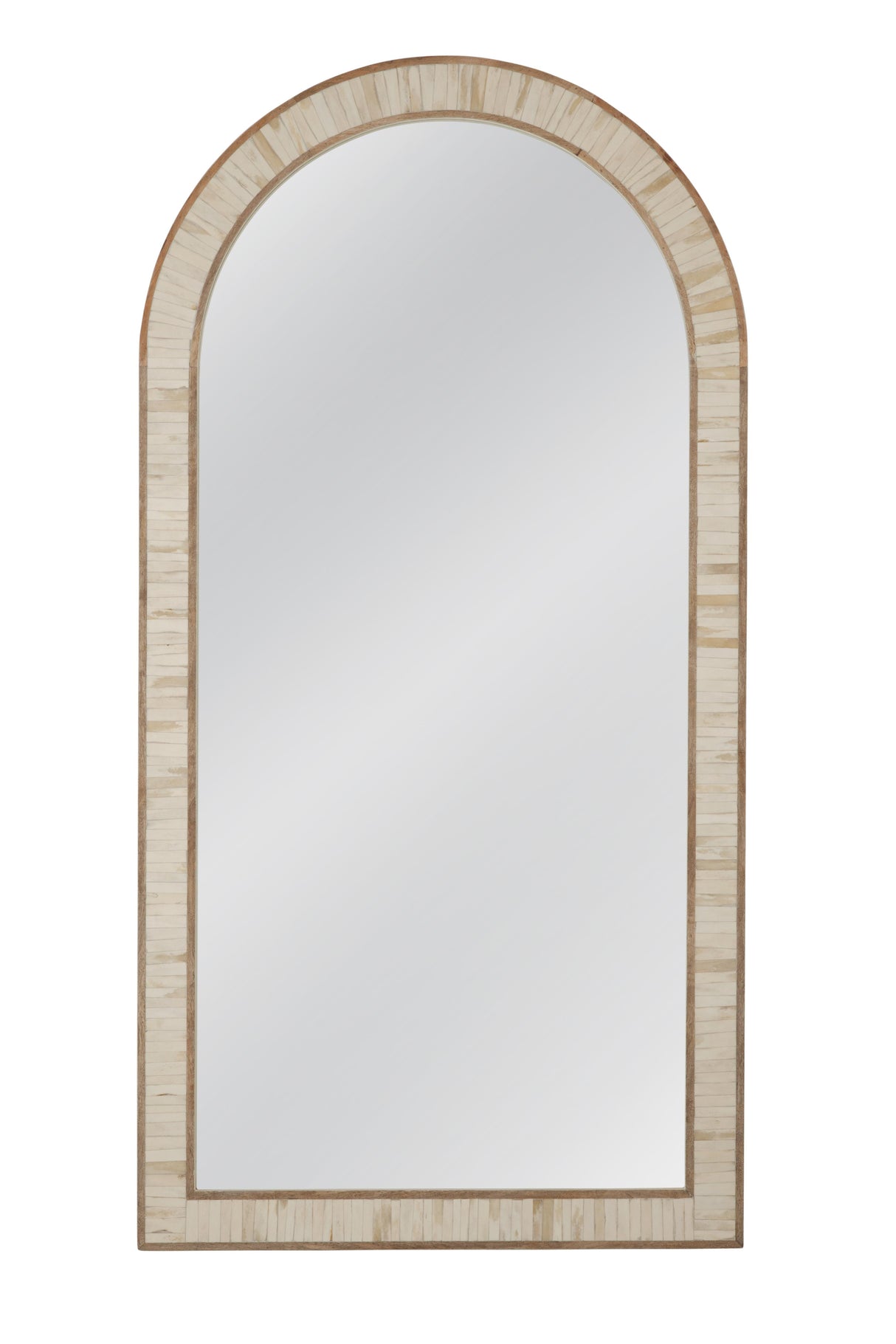 Bassett Cream Halsey Floor Mirror