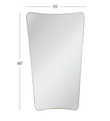 Bassett Gold Leaf Garcia Wall Mirror