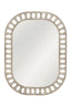 Bassett White Wash Enya Wall Mirror