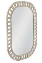 Bassett White Wash Enya Wall Mirror