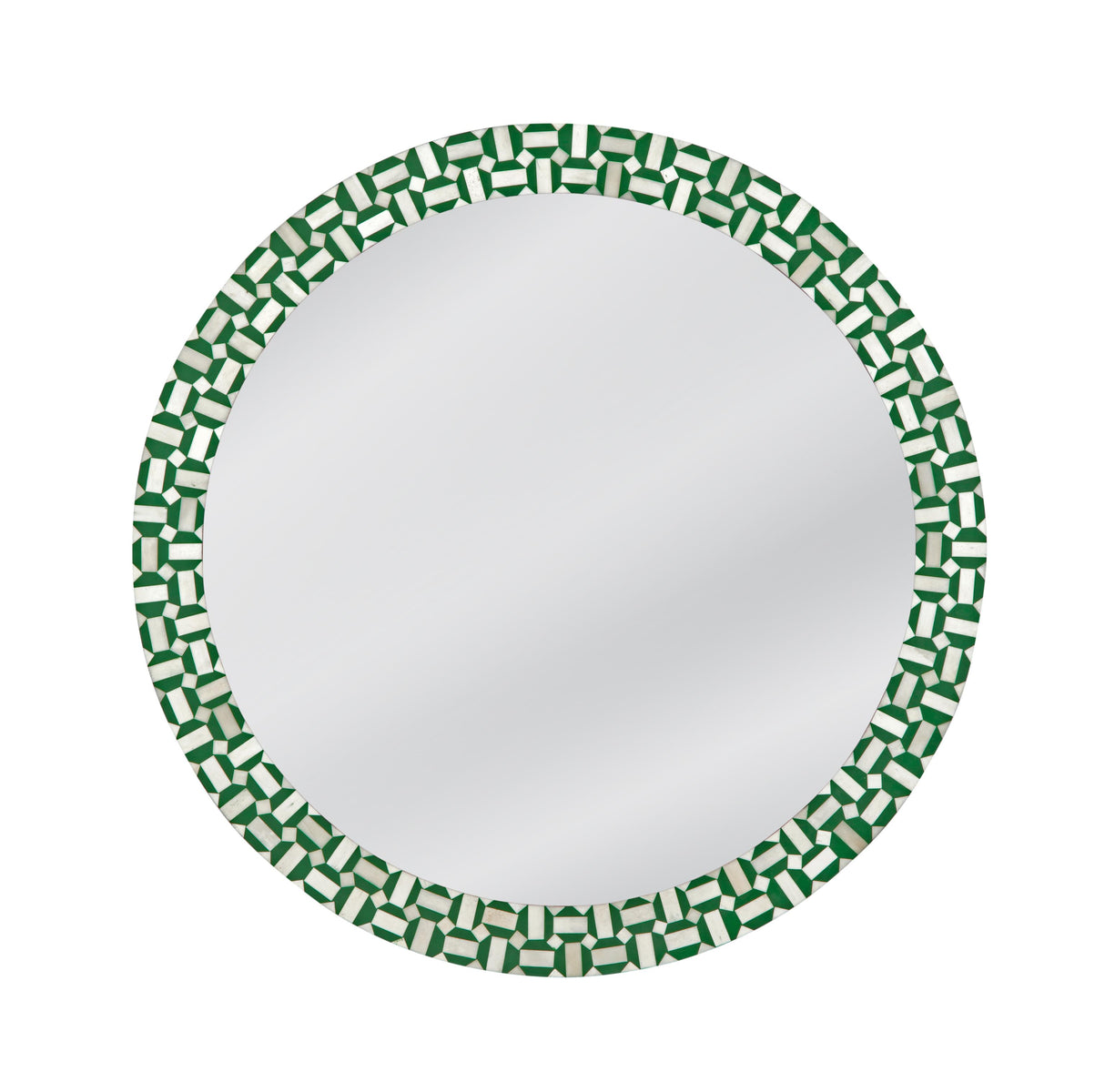 Bassett Green/Cream Alanis Wall Mirror