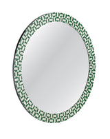 Bassett Green/Cream Alanis Wall Mirror
