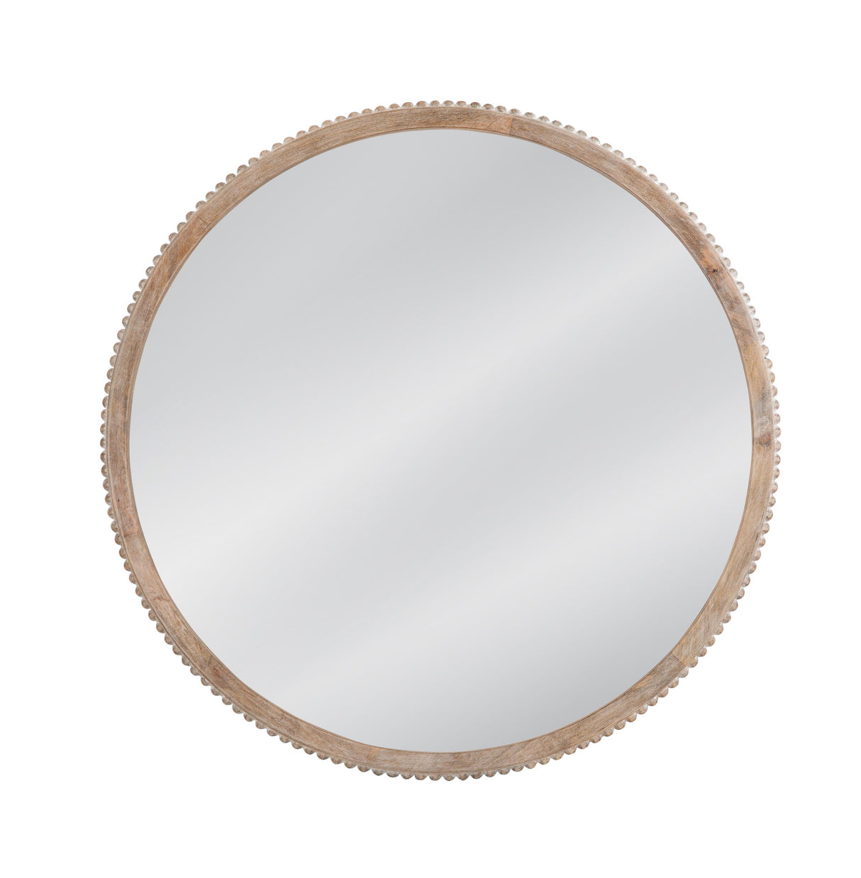 Bassett White Wash Brahms Wall Mirror