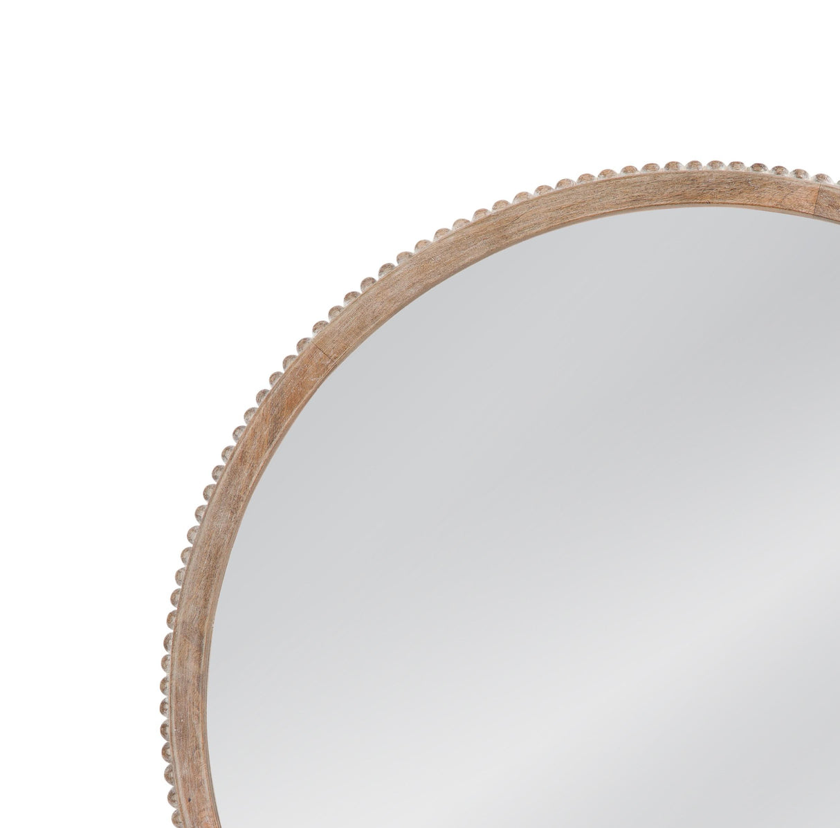 Bassett White Wash Brahms Wall Mirror
