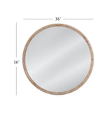 Bassett White Wash Brahms Wall Mirror