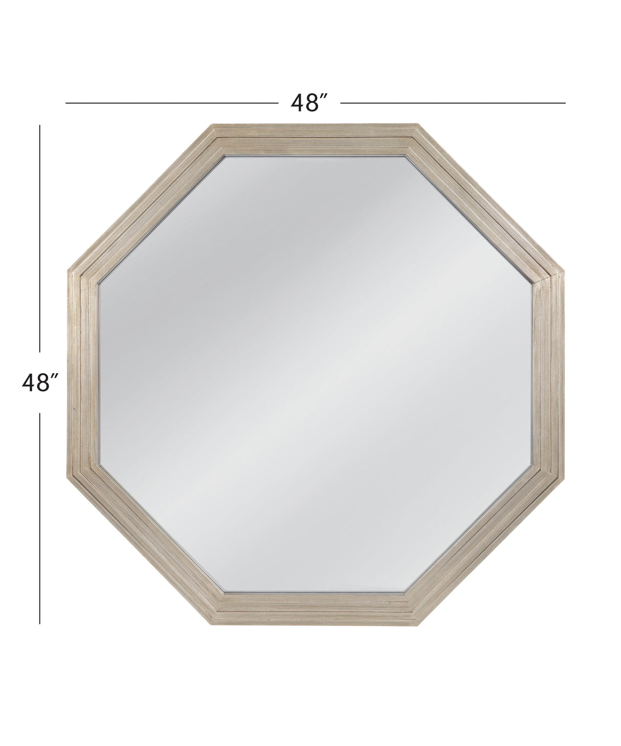 Bassett Plated Siler Holiday Wall Mirror