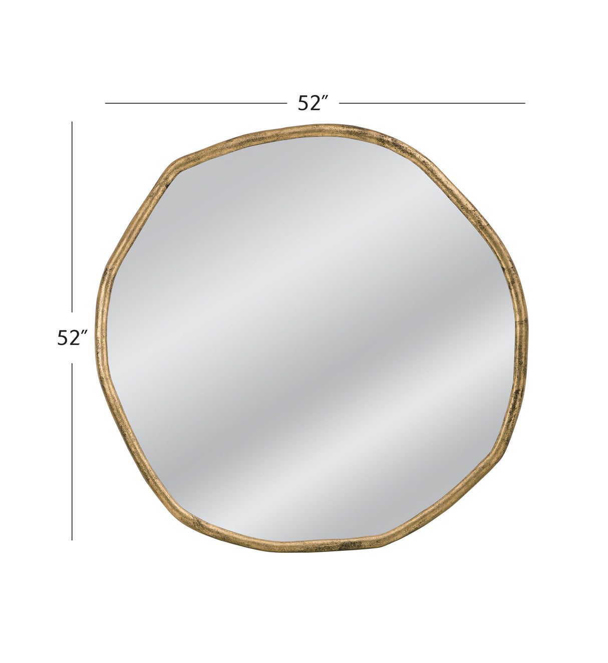 Bassett Brass Grant Wall Mirror