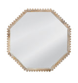 Bassett Nat/White Wash Virz Wall Mirror