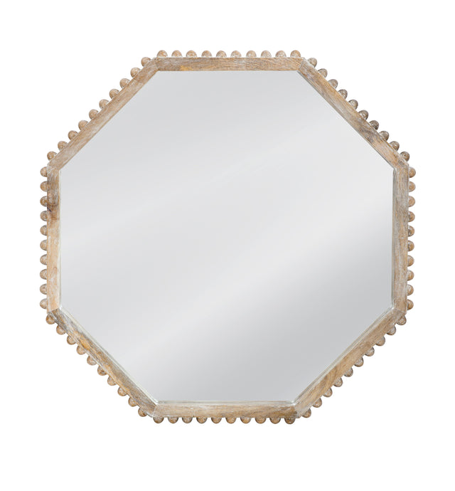 Bassett Nat/White Wash Virz Wall Mirror