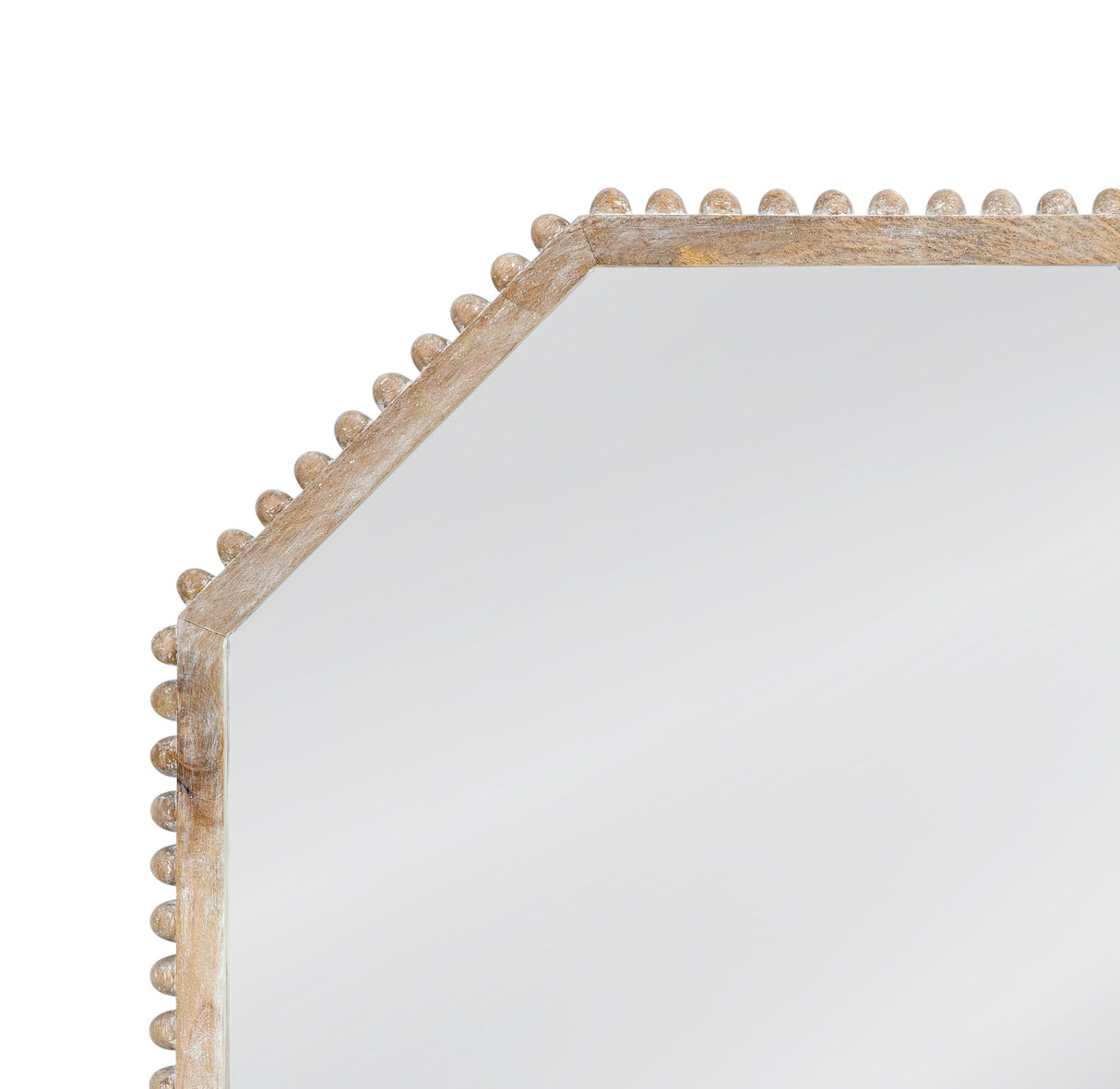Bassett Nat/White Wash Virz Wall Mirror