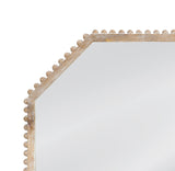 Bassett Nat/White Wash Virz Wall Mirror