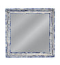 Bassett Blue/Cream Mabrey Wall Mirror