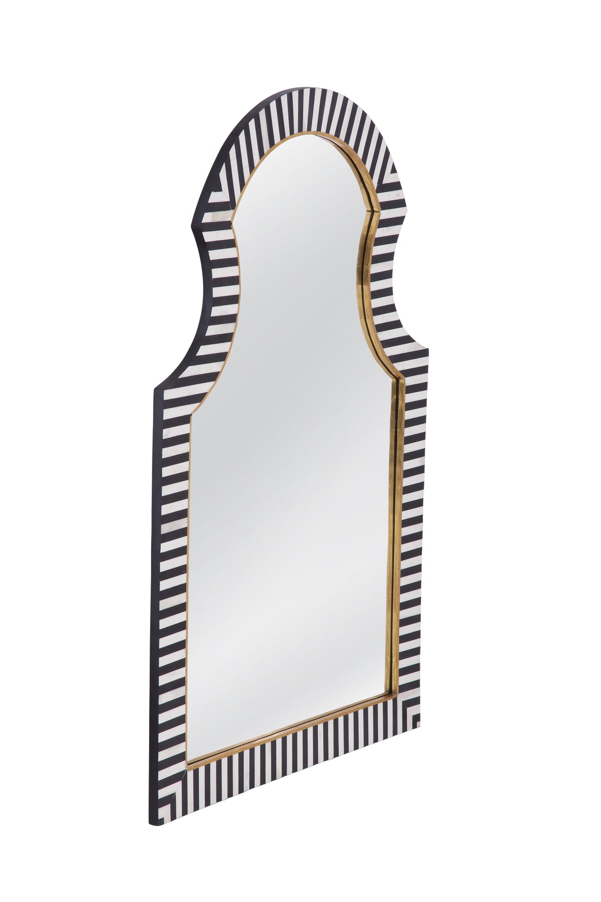 Bassett Black/Cream Martens Wall Mirror