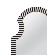 Bassett Black/Cream Martens Wall Mirror
