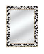 Bassett Black/Cream/Brass Macari Wall Mirror