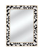 Bassett Black/Cream/Brass Macari Wall Mirror