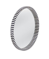 Bassett Black/Cream MacArdle Wall Mirror
