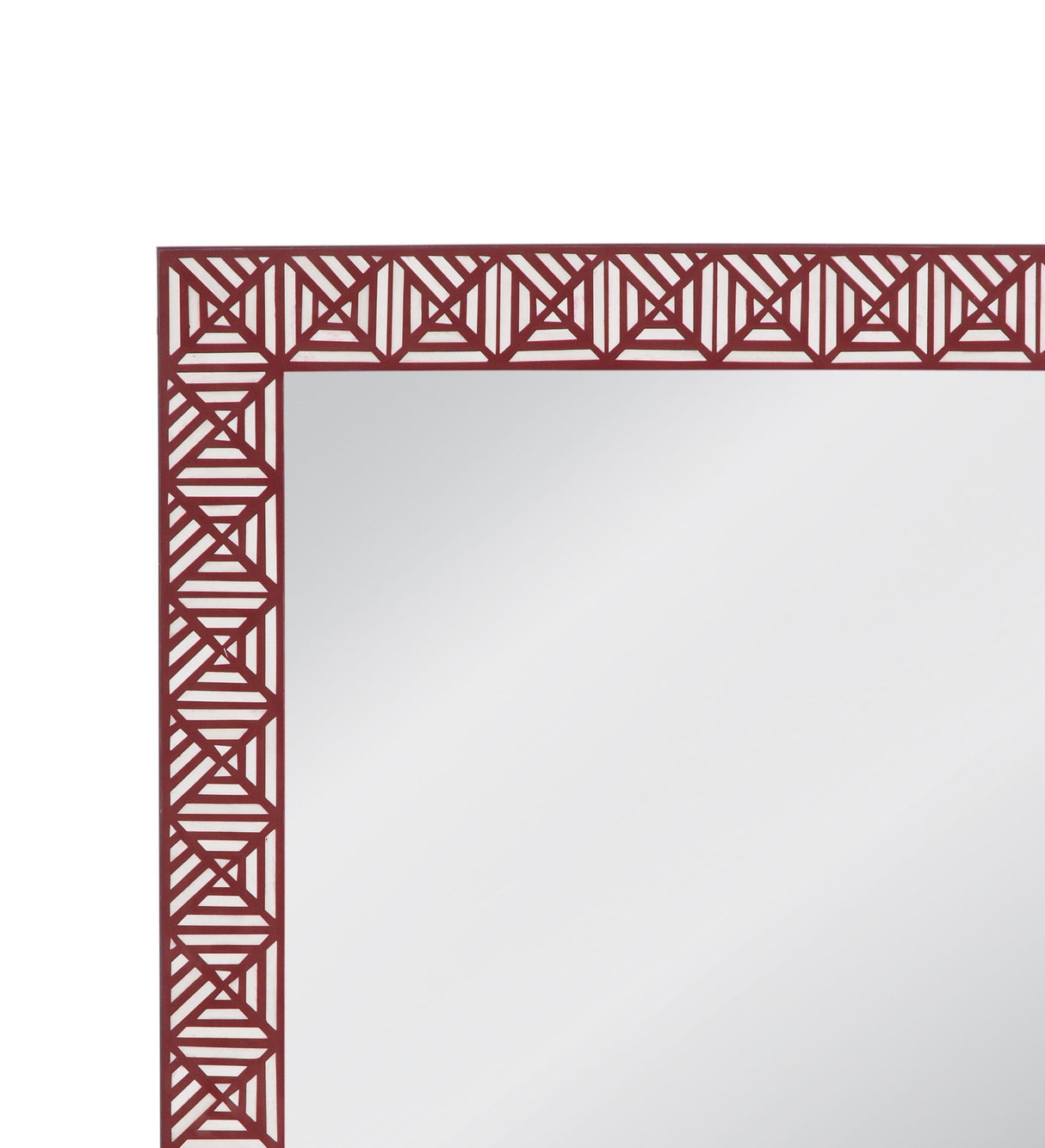 Bassett Red Rouge Wall Mirror