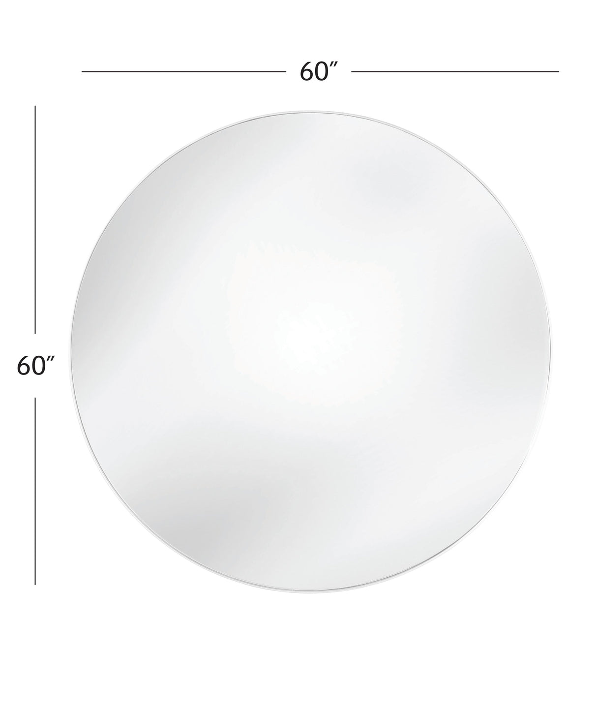 Bassett WHITE Eltham Wall Mirror