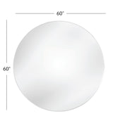 Bassett WHITE Eltham Wall Mirror