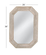 Bassett White Washed Michael Wall Mirror