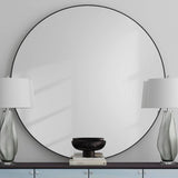 Bassett Black Eltham Wall Mirror