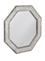 Bassett White Washed Marden Wall Mirror