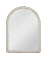 Bassett White Rope Nichols Wall Mirror