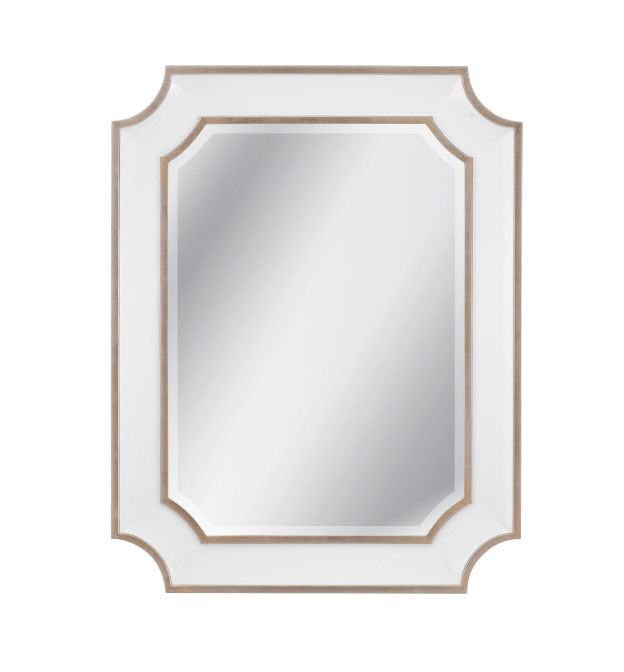 Bassett Ant Silver Preston Wall Mirror