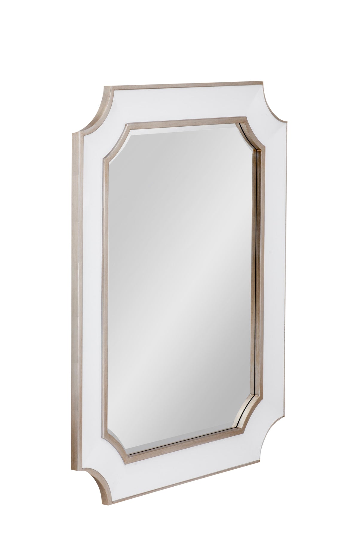 Bassett White Preston Wall Mirror