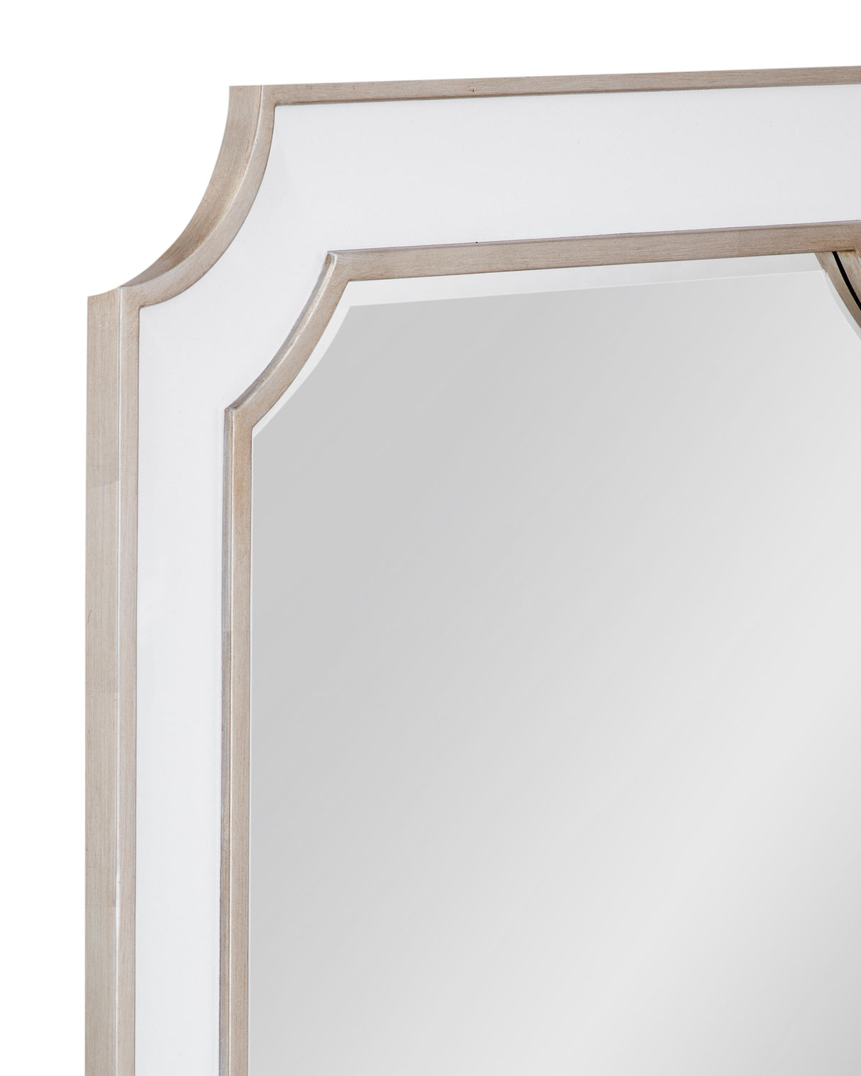 Bassett White Preston Wall Mirror