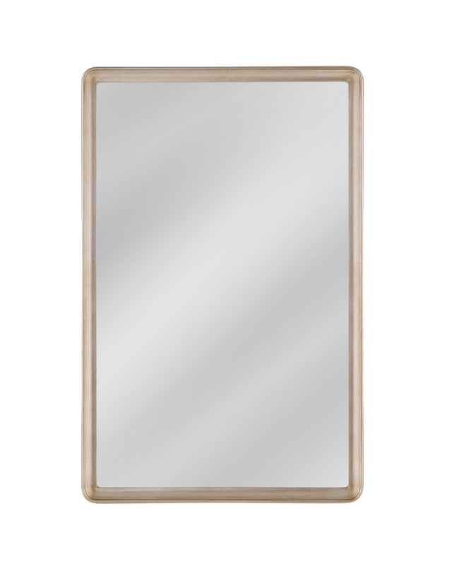Bassett Ant Silver Lancelle Wall Mirror