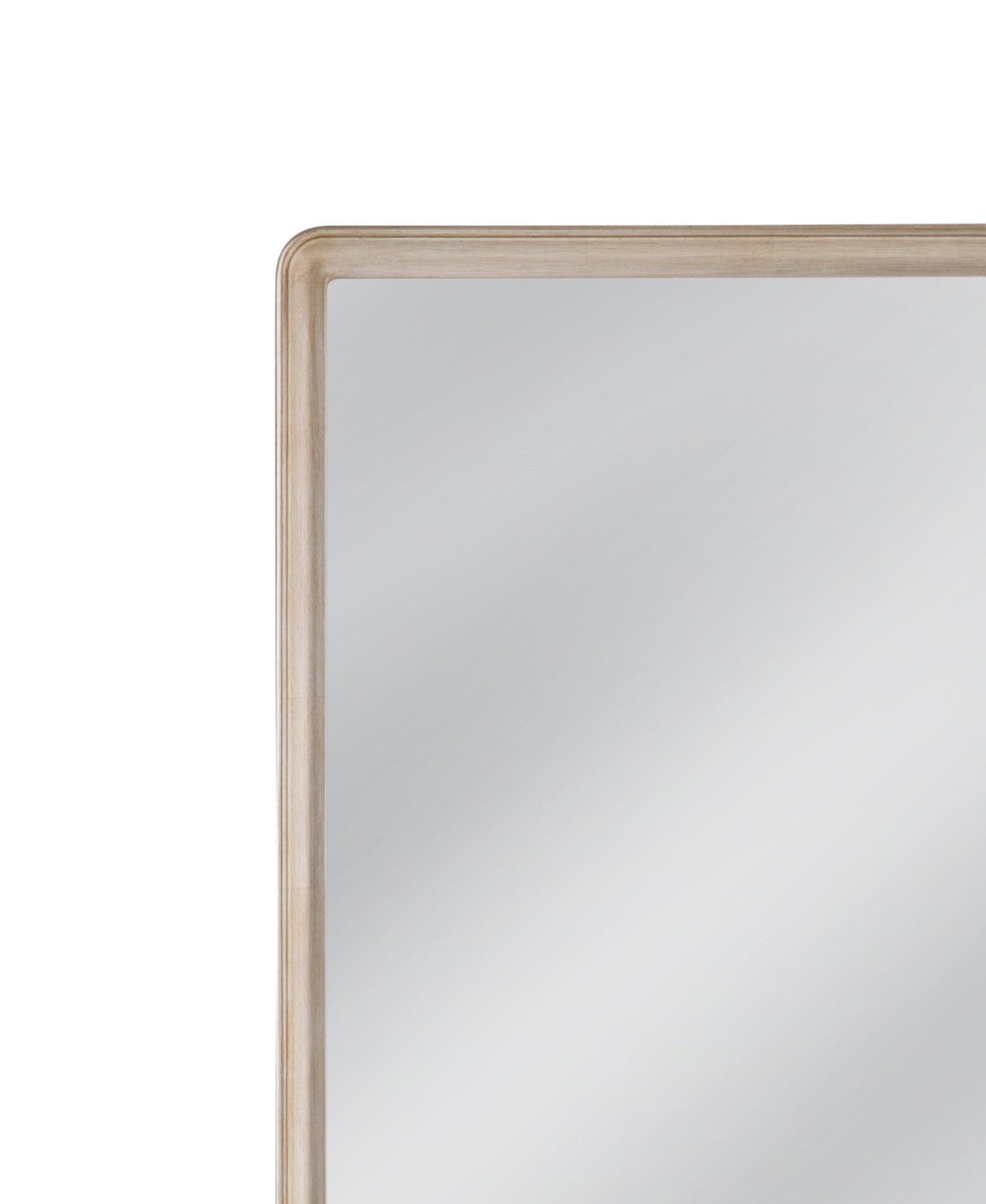 Bassett Ant Silver Lancelle Wall Mirror