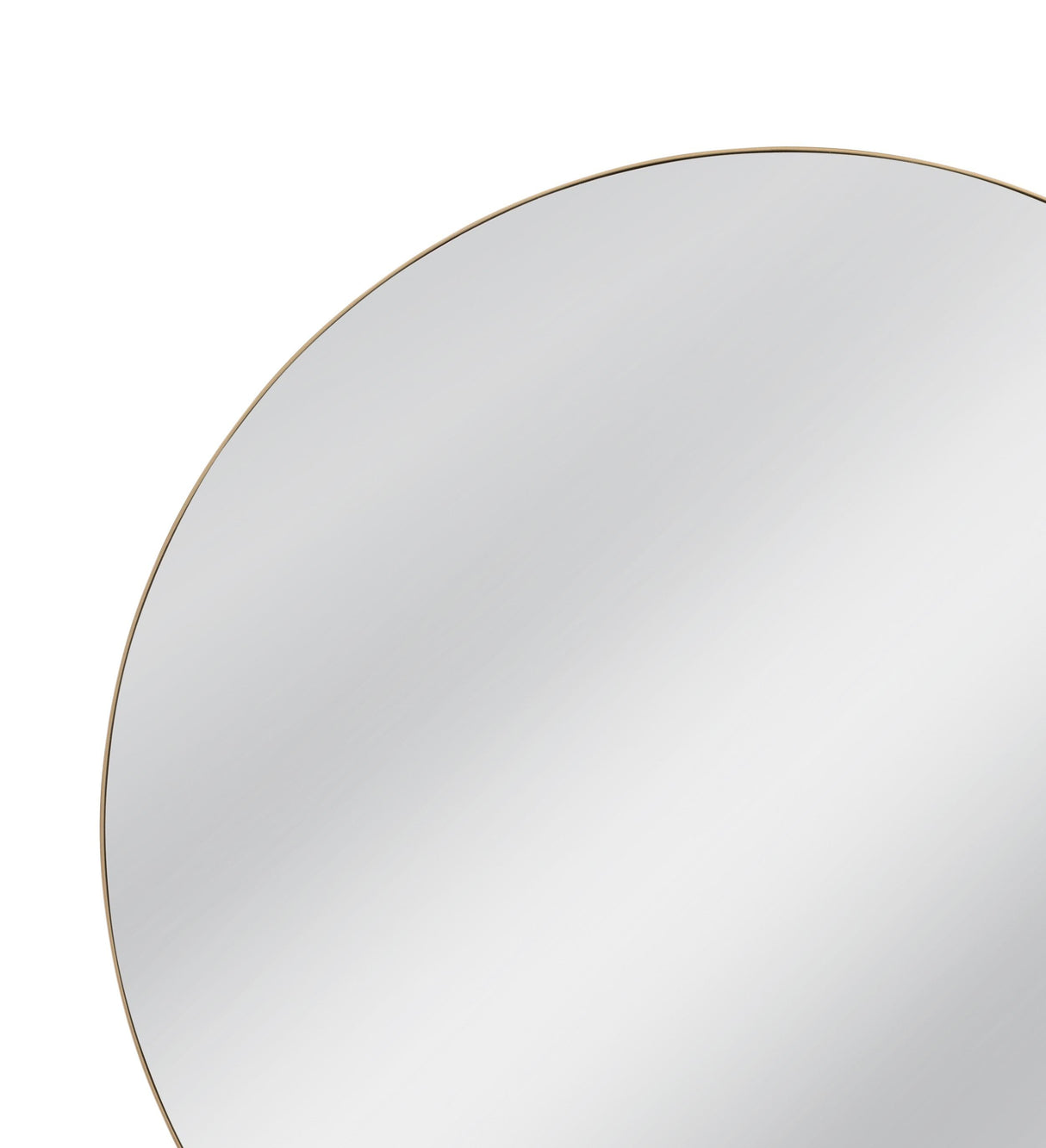 Bassett Gold Tucker Wall Mirror - Gold