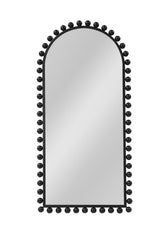 Bassett Black Wood Claria Wall Mirror