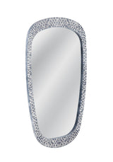 Bassett Distressed Gray Maddox Wall Mirror