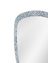 Bassett Distressed Gray Maddox Wall Mirror