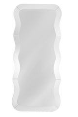 Bassett Clear Mirror Wave Floor Mirror