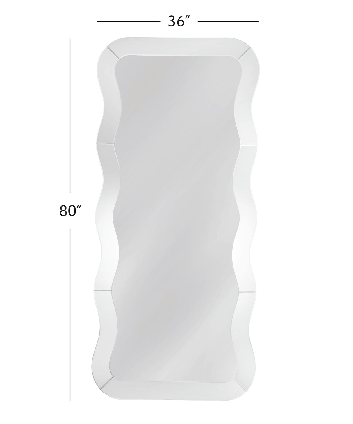 Bassett Clear Wave Floor Mirror