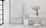 Bassett Matte Black Gatsby Wall Mirror