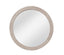Bassett White Wash Claire Wall Mirror