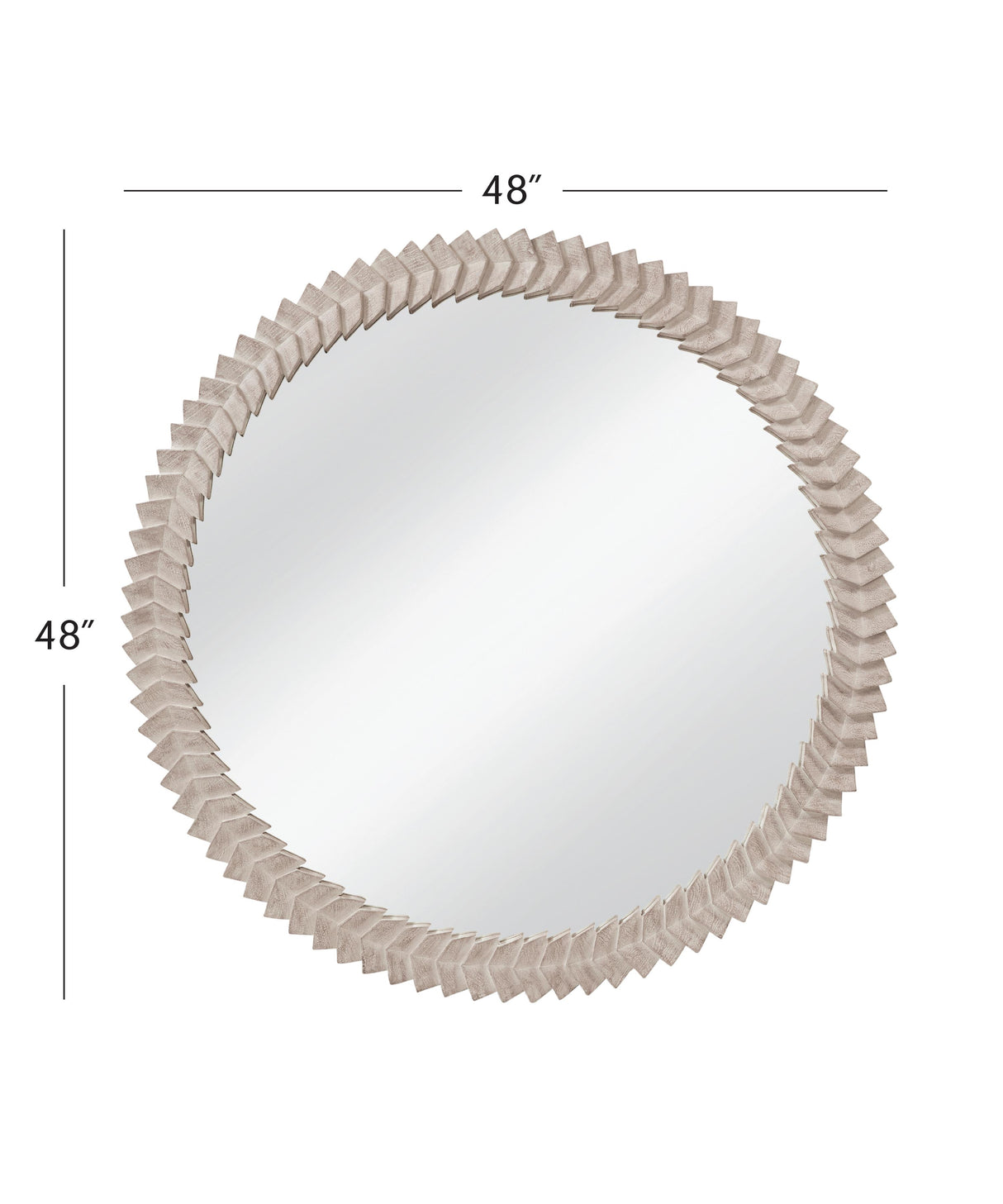 Bassett Natural Claire Wall Mirror
