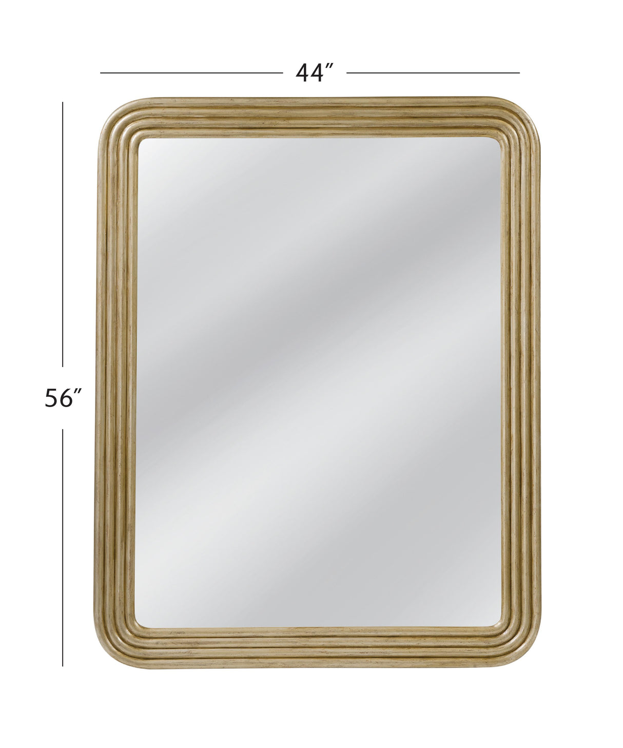 Bassett Ant Gold Yevette Wall Mirror