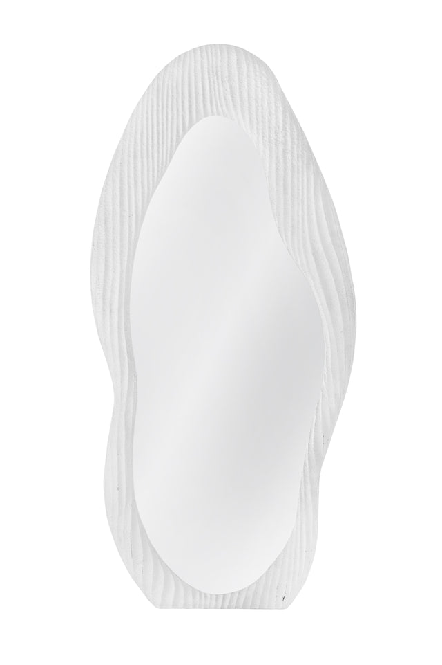 Bassett Matte White Dianne Wall Mirror