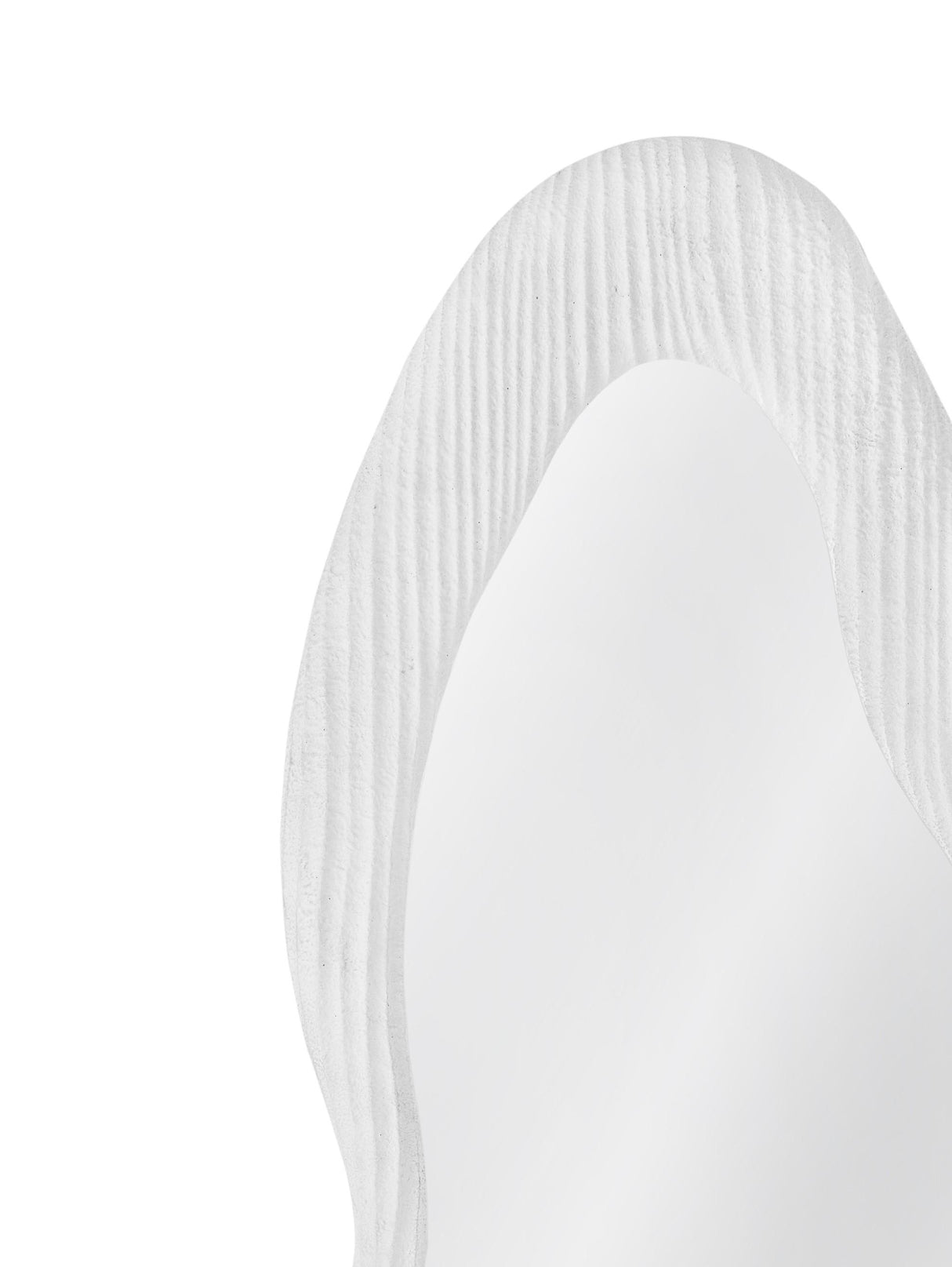 Bassett Matte White Dianne Wall Mirror